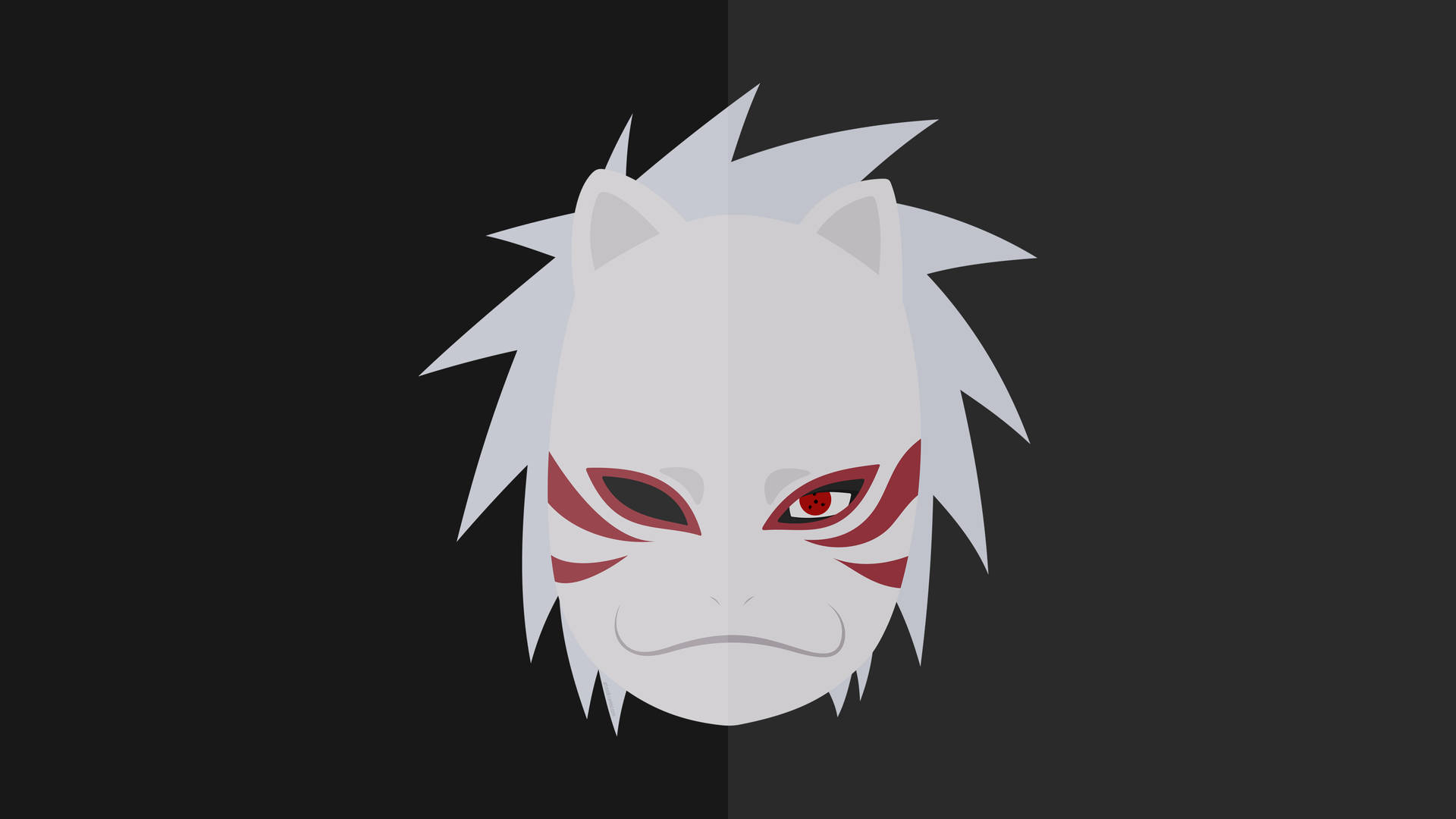 Naruto Kakashi Anbu Mask Background