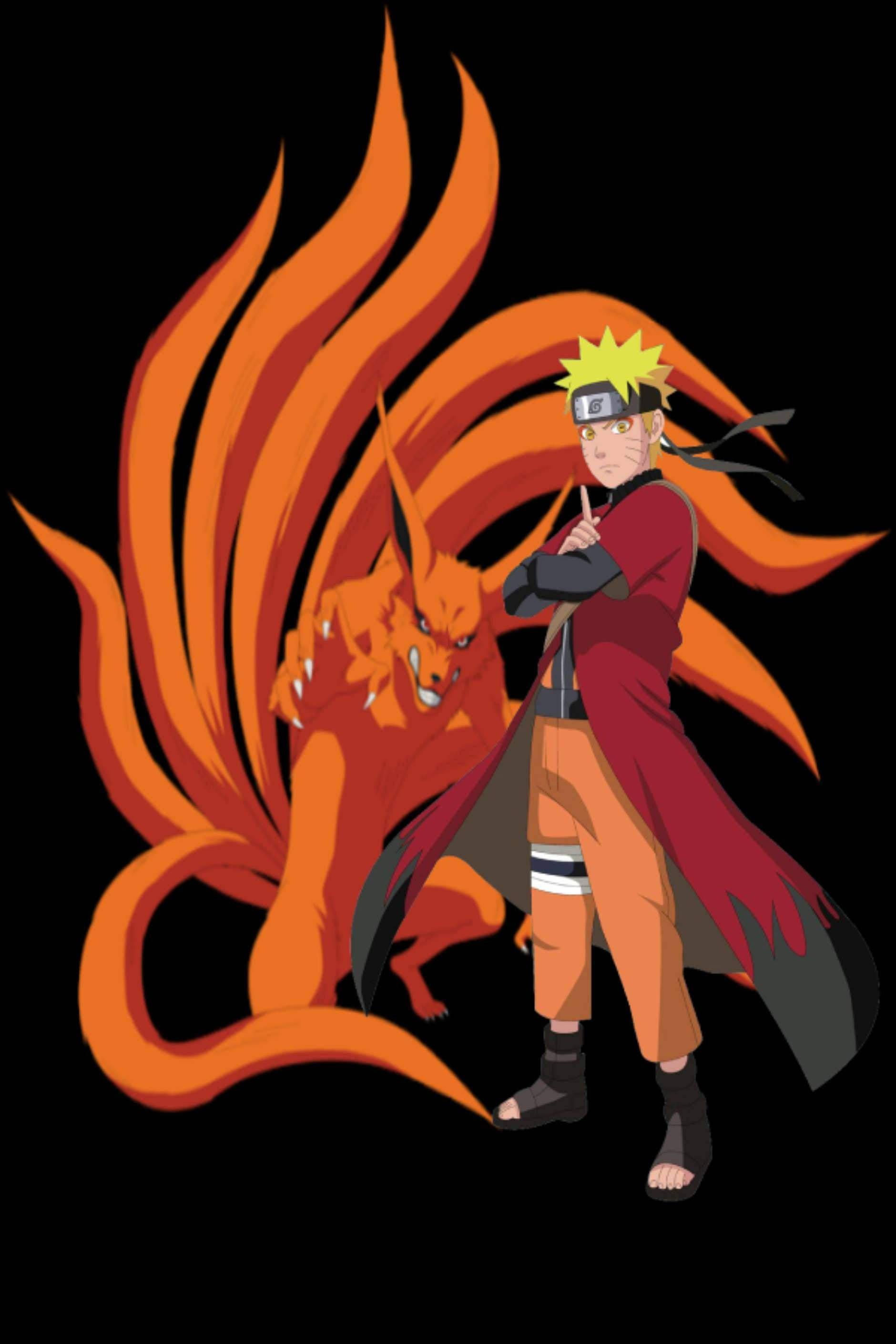 Naruto Kurama And Uzumaki Characters Background