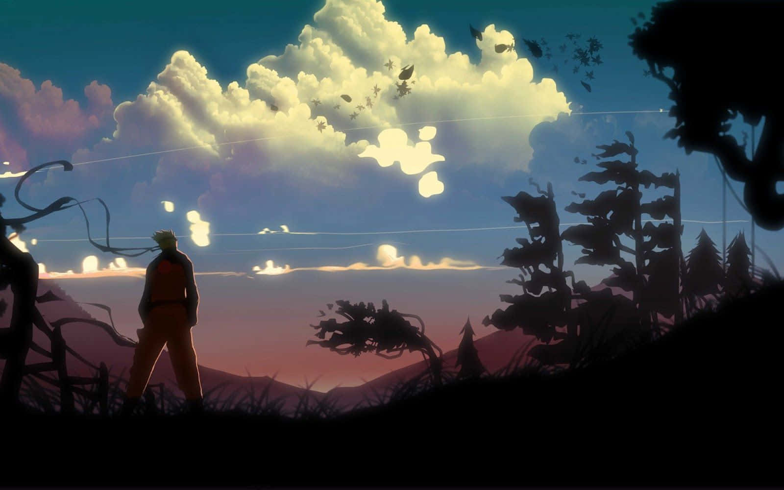 Naruto Landscape In All Its Glory Background
