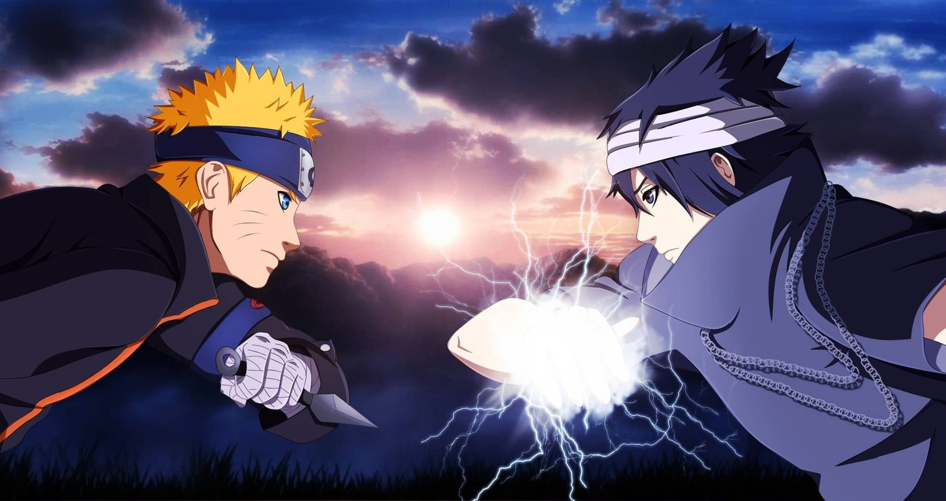 Naruto Live Naruto Face-to-face Fight Sasuke