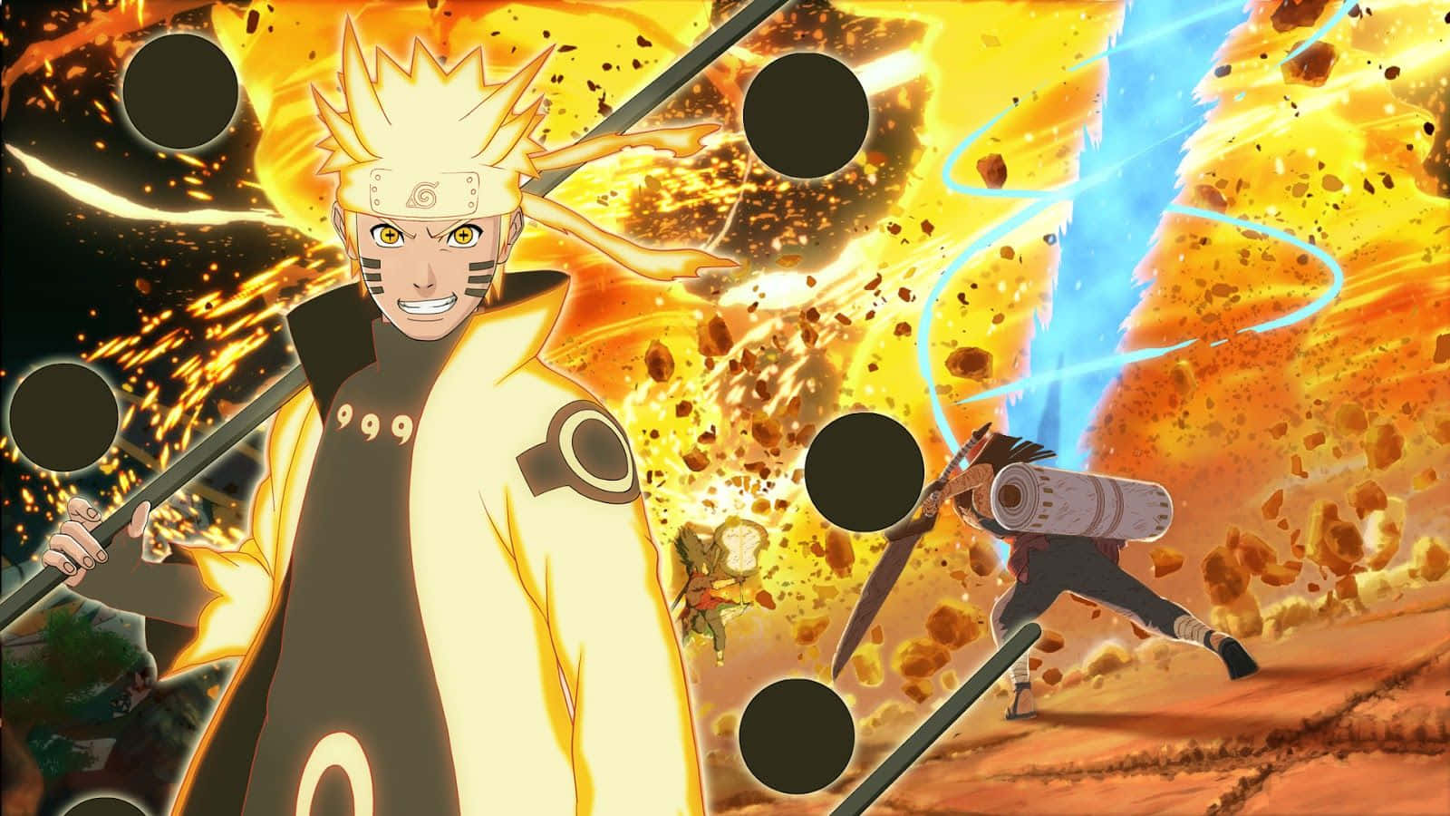 Naruto Manga Anime Six Paths Sage Mode Background