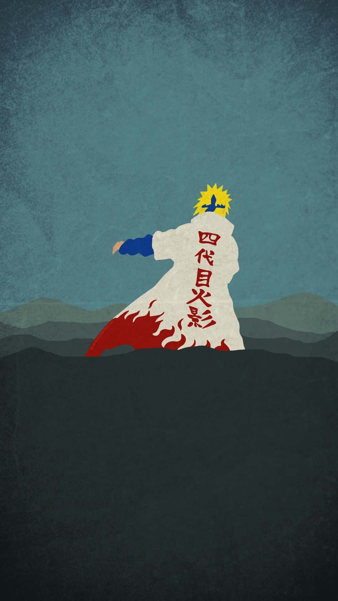 Naruto_ Minimalist_ Artwork_i Phone11 Background