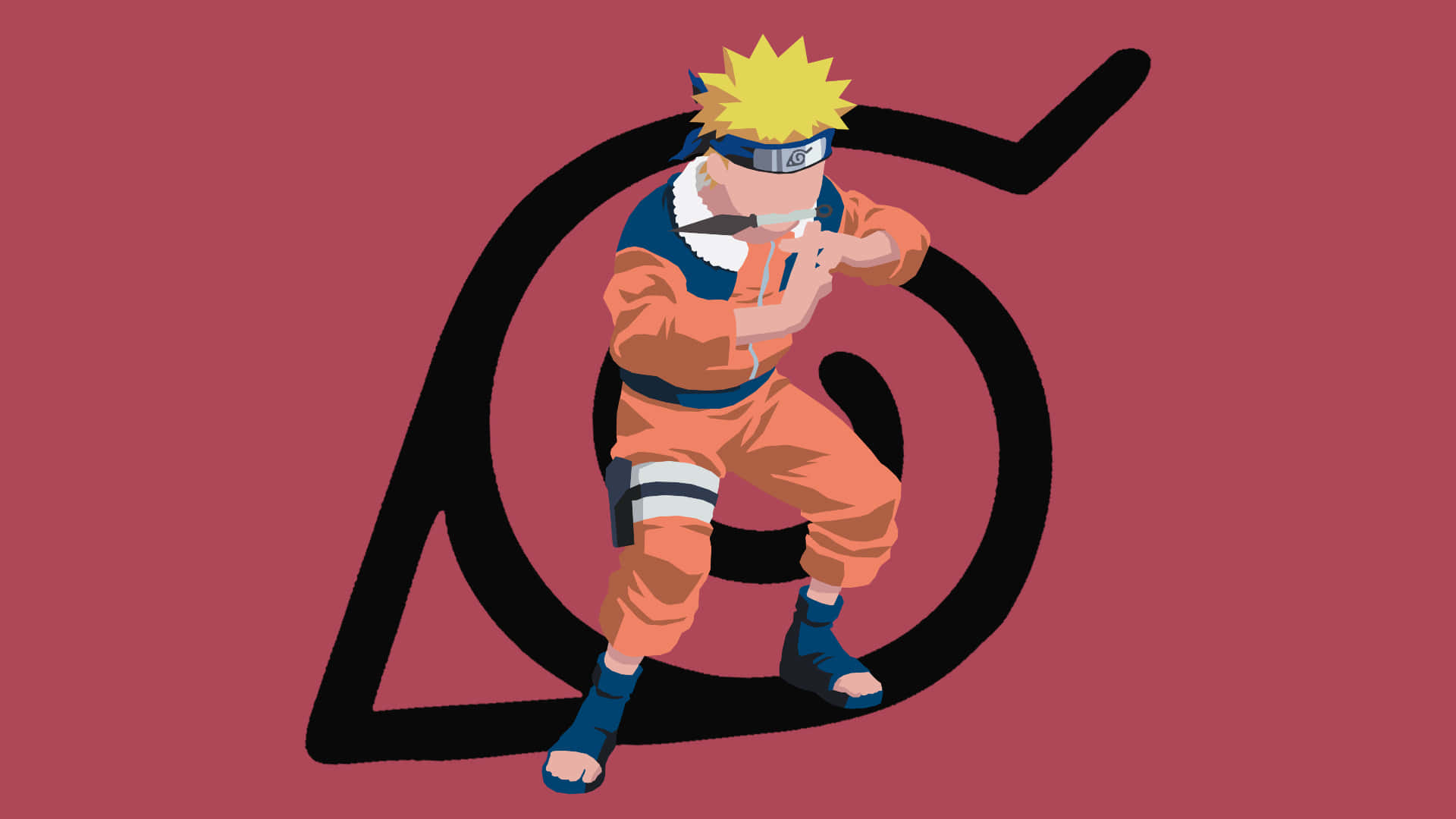 Naruto Minimalist [wallpaper] Background