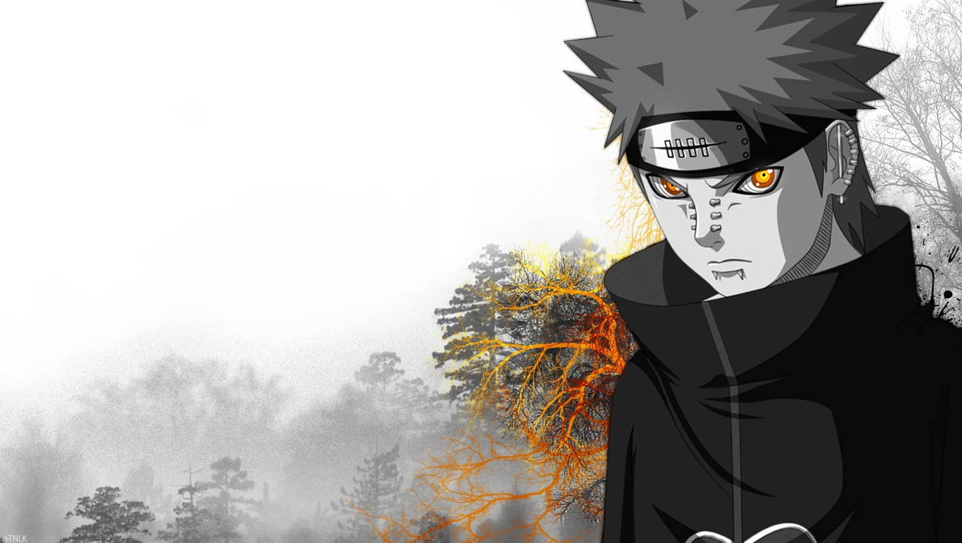 Naruto Pain In Glowing Eyes