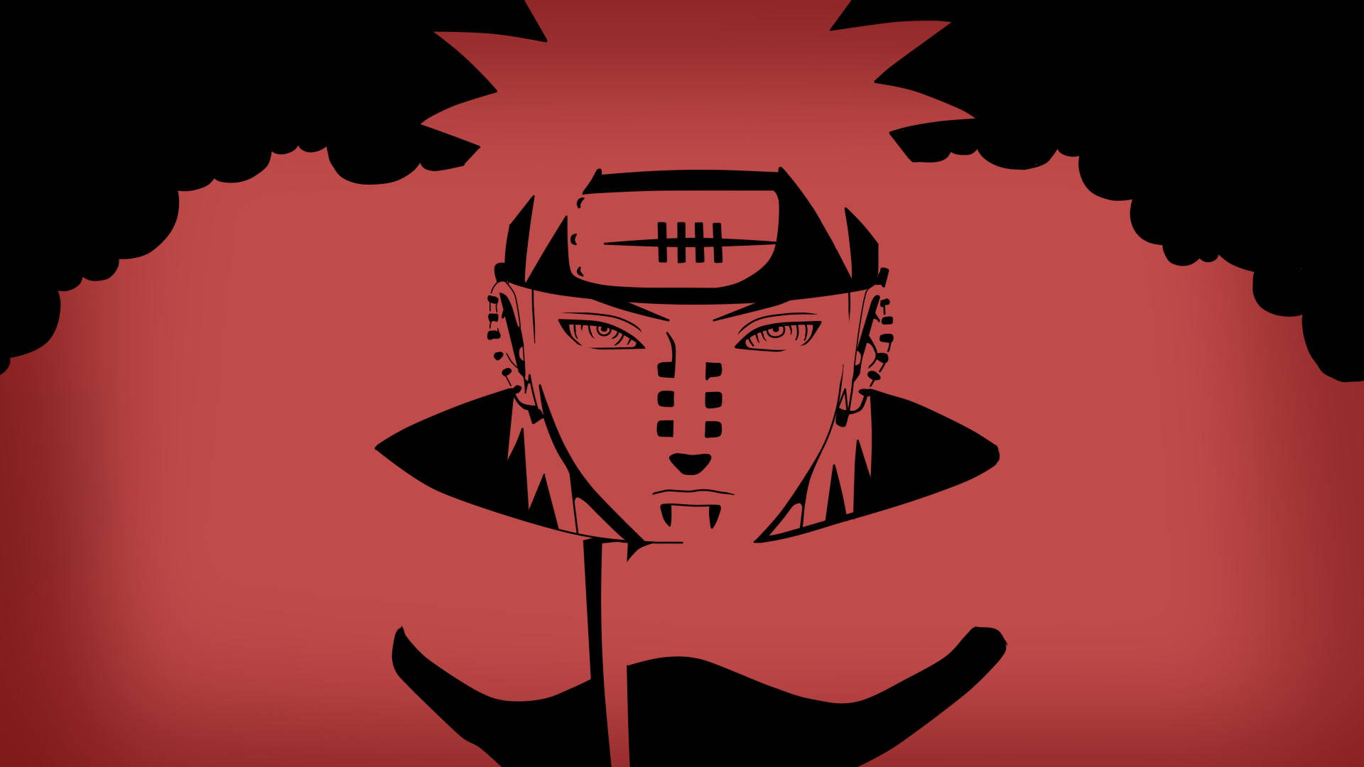Naruto Pain Silhoutte Background