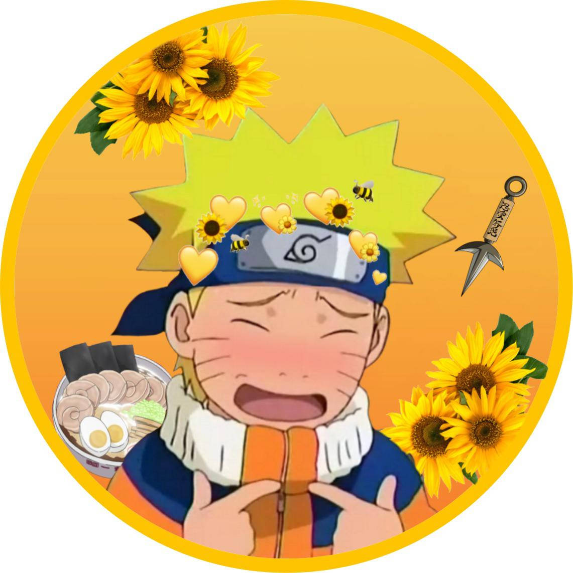 Naruto Pfp With Sunflowers