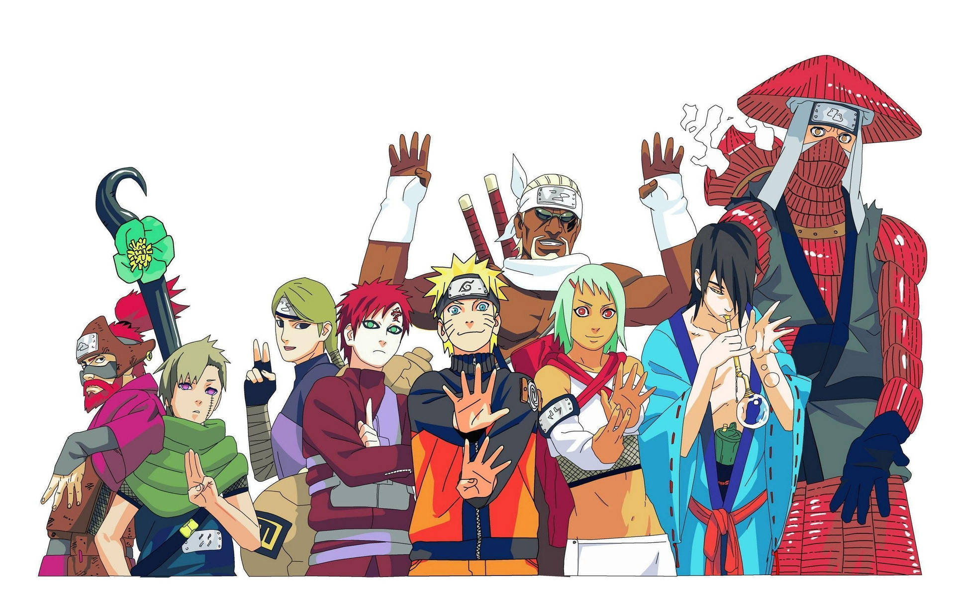 Naruto Poster Jinchuriki Background
