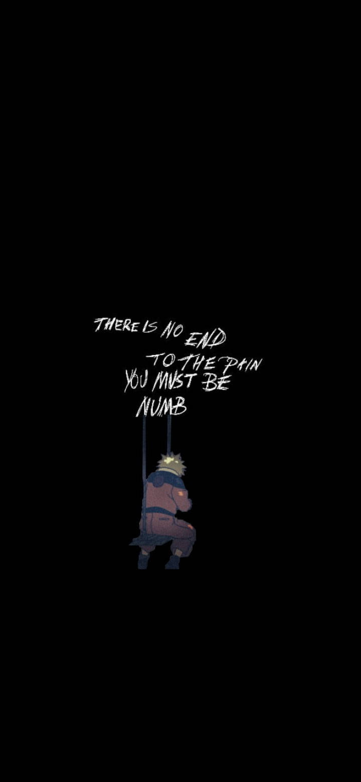 Naruto Quotes Numb Background