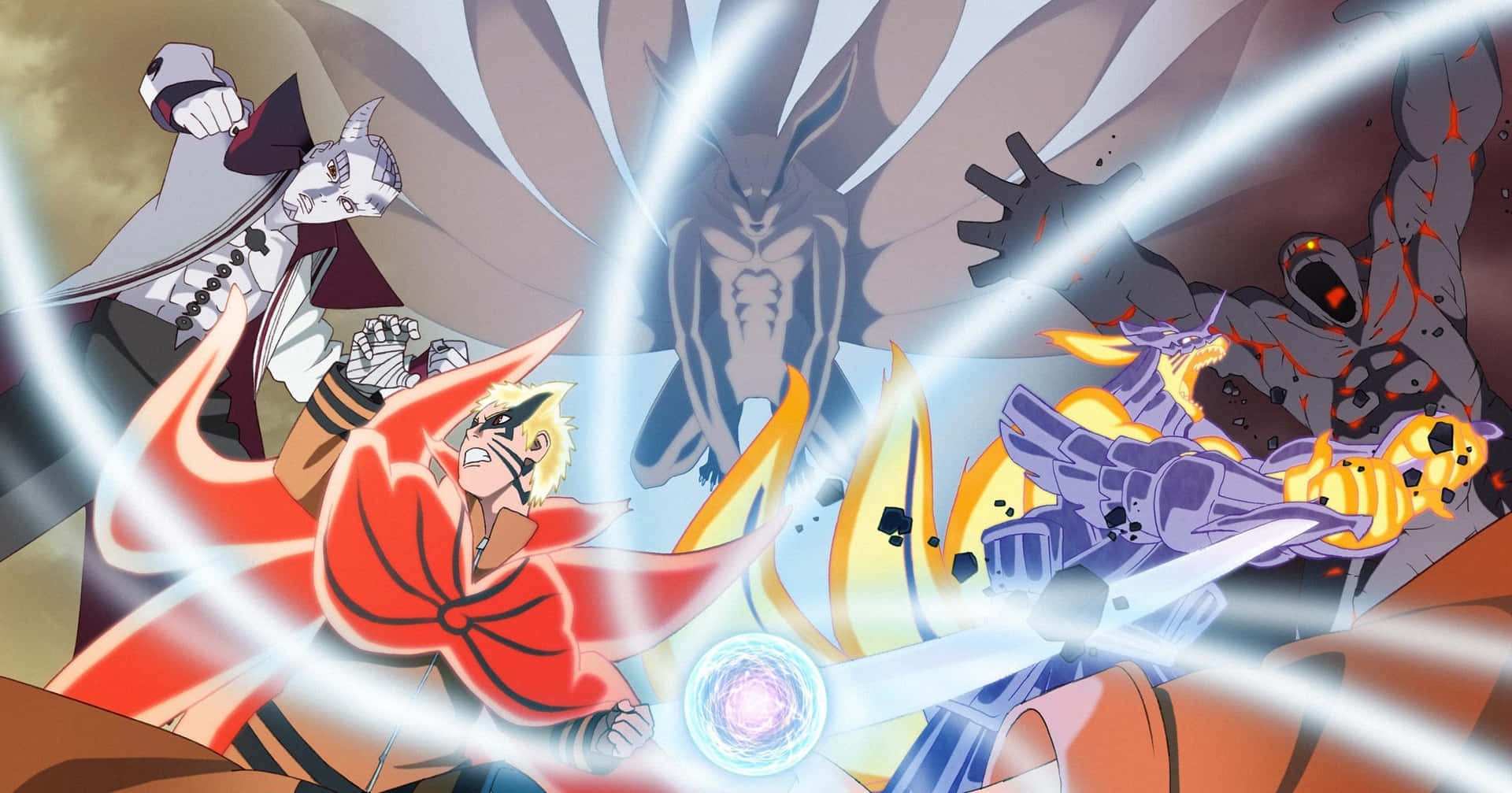 Naruto Rasengan Fan Art Background