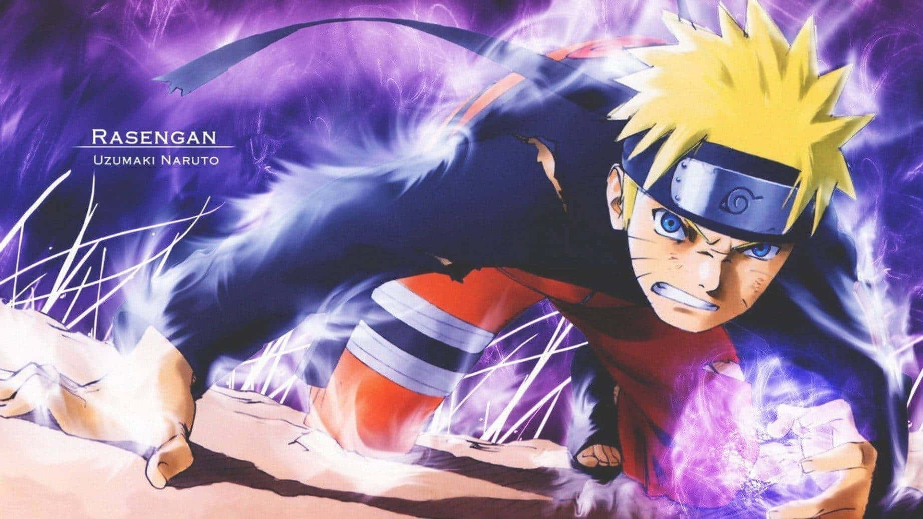 Naruto Rasengan Power Up Background