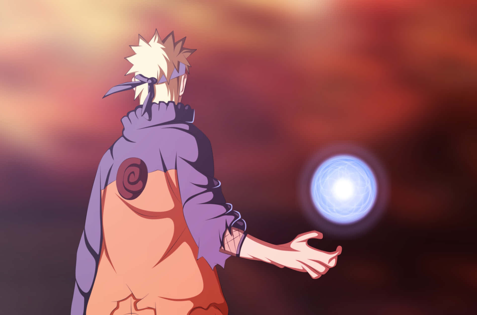 Naruto Rasengan Training Backdrop Background