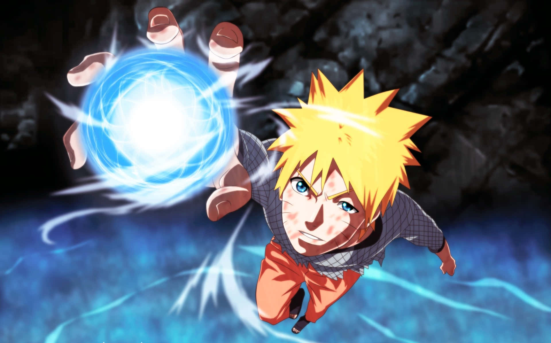 Naruto Rasengan Wounded Background