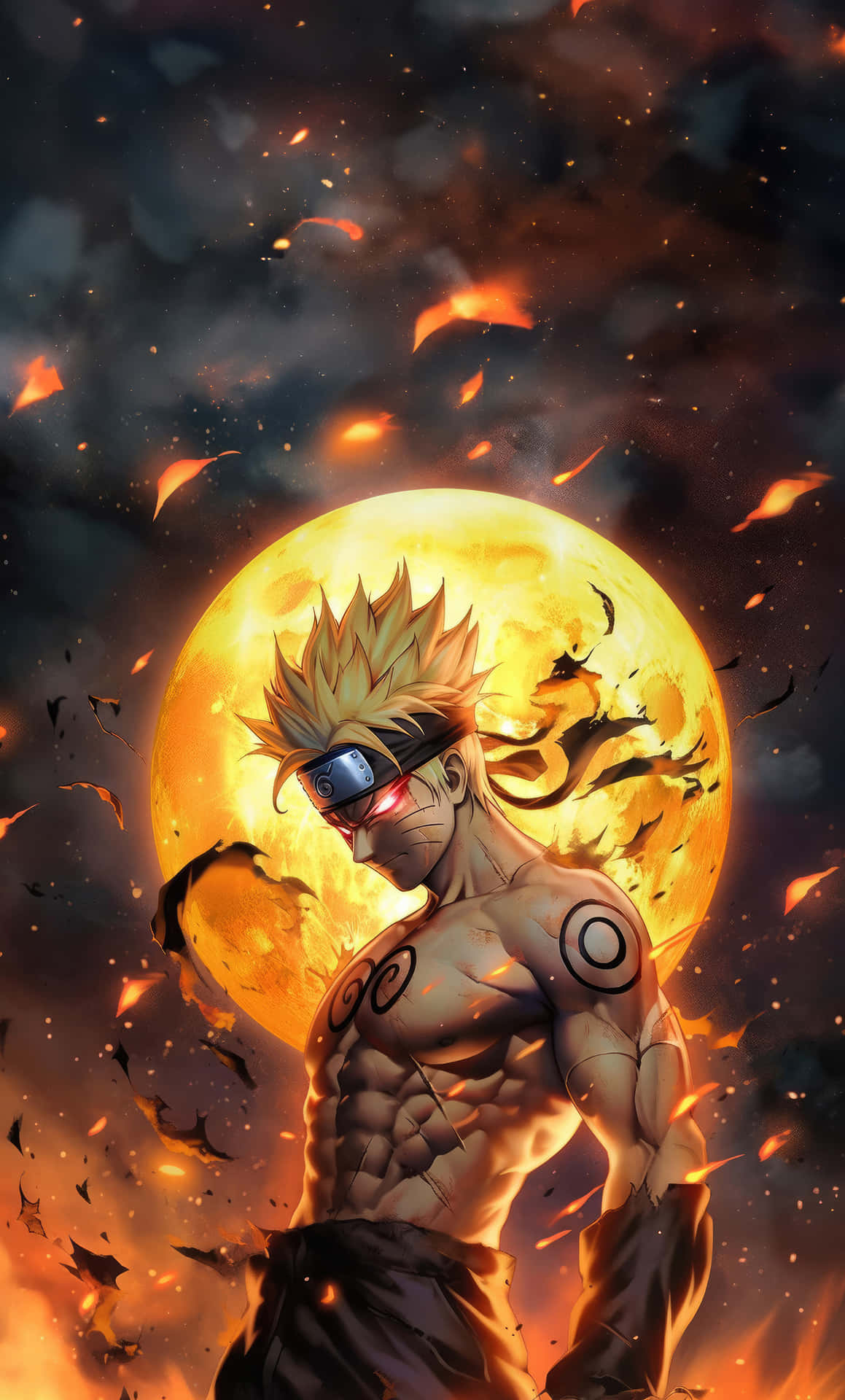 Naruto_ Sage_ Mode_ Full_ Moon_ Background Background
