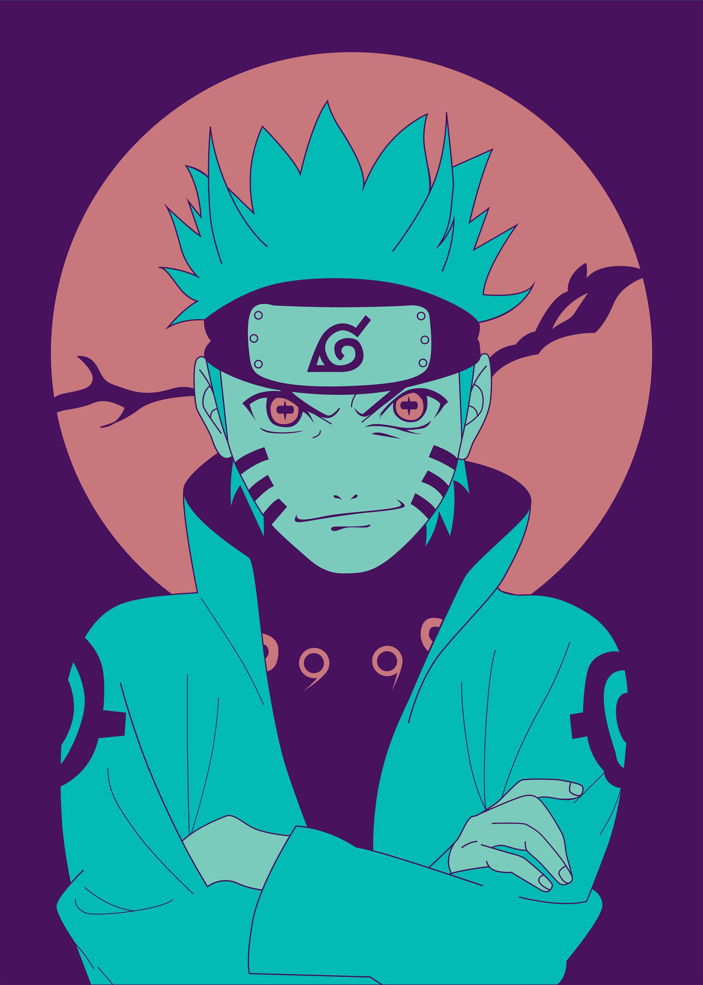 Naruto Sage Mode Poster