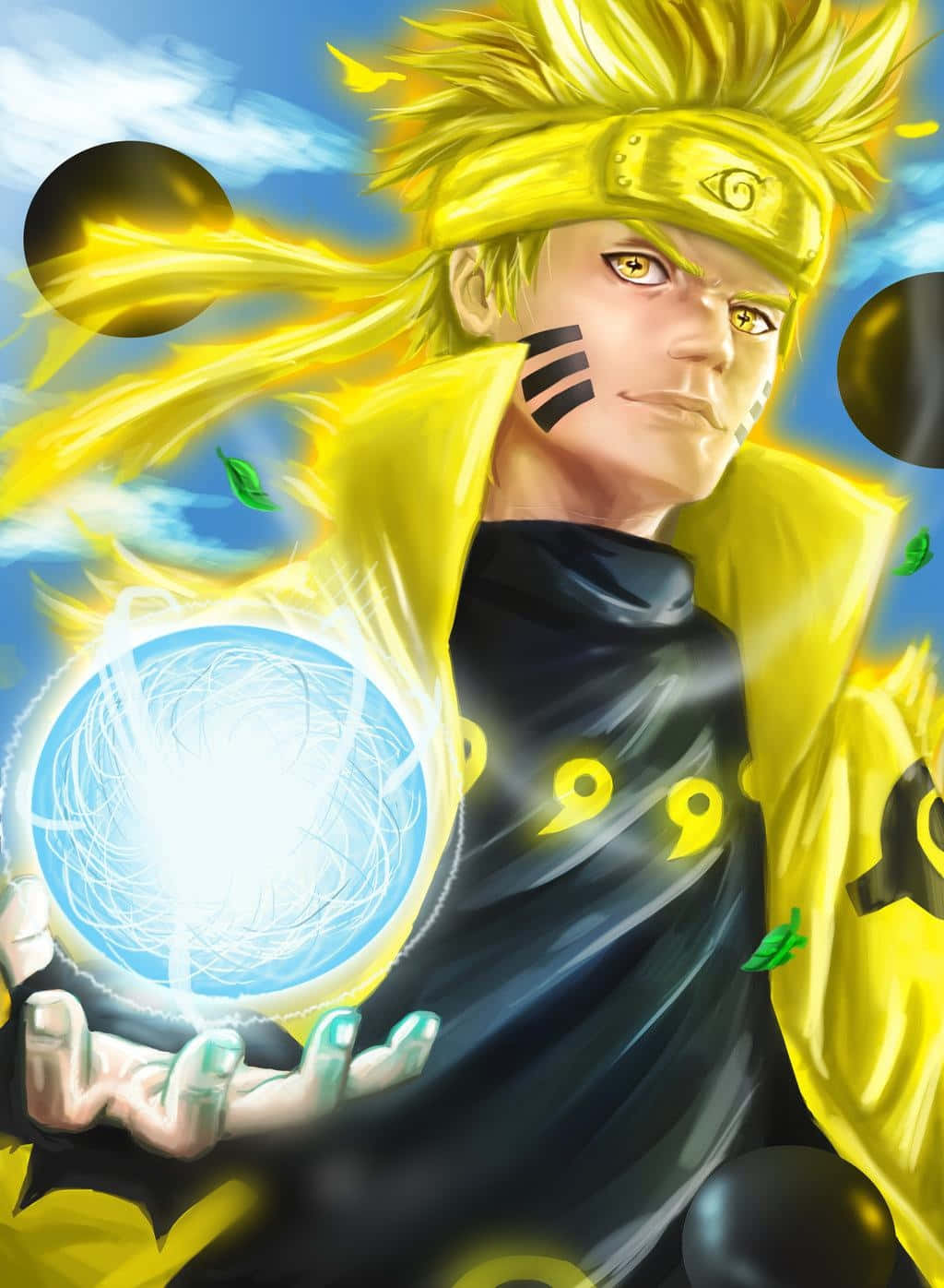 Naruto Sage Of Six Paths Rasengan Wallpaper Background