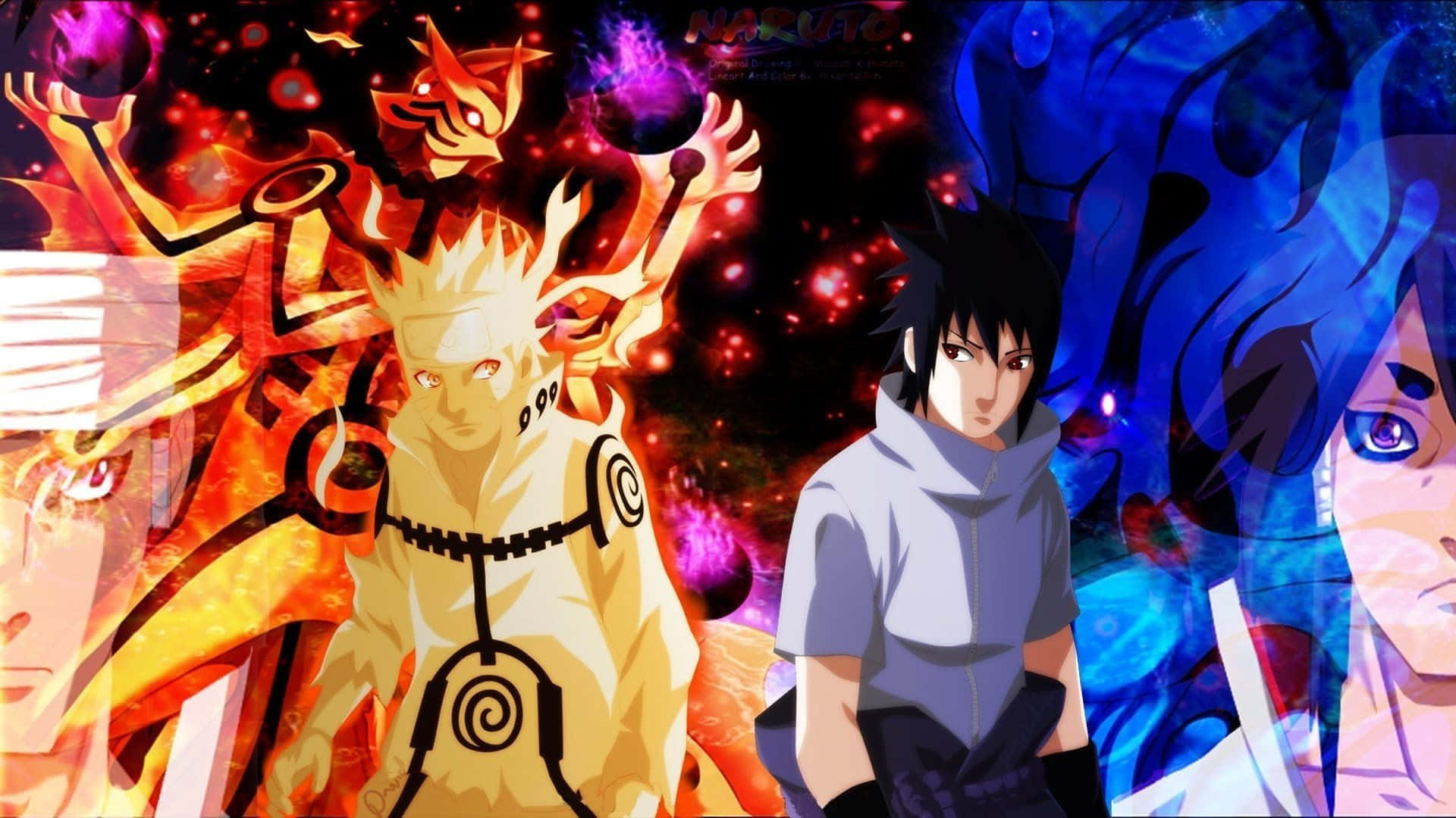 Naruto Sage Of Six Paths Sasuke Powers Wallpaper Background