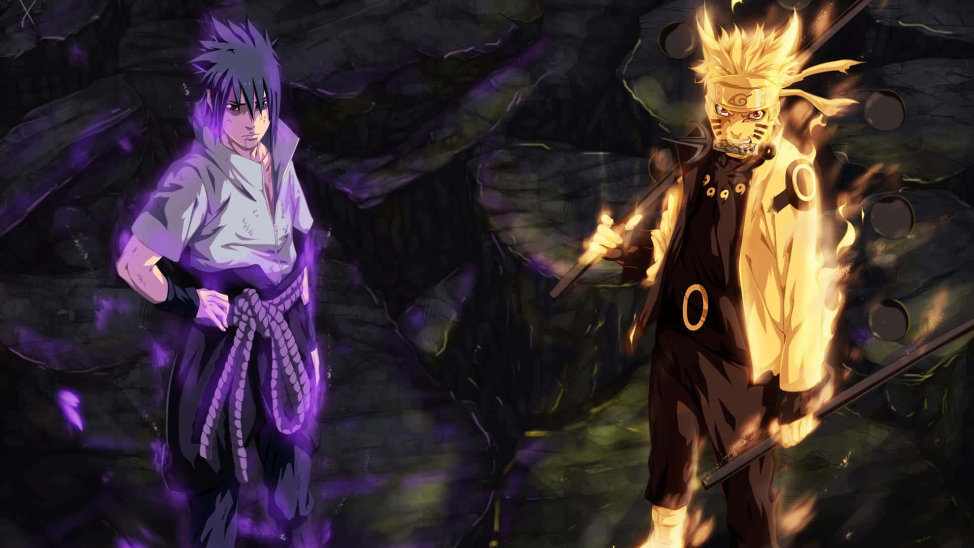 Naruto Sage Of Six Paths Sasuke Uchiha Wallpaper