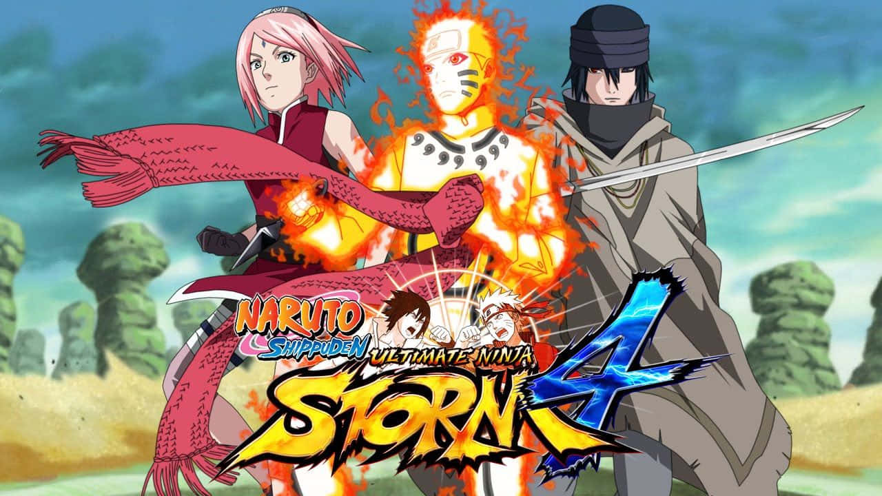 Naruto, Sakura, And Sasuke – Team 7 Background