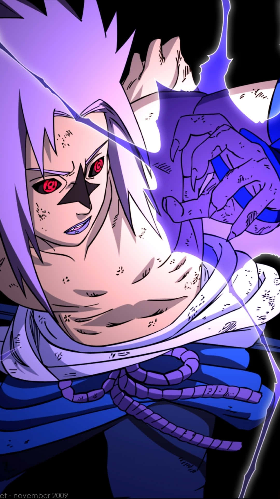 Naruto Sasuke Chidorivs Rasengani Phone Wallpaper