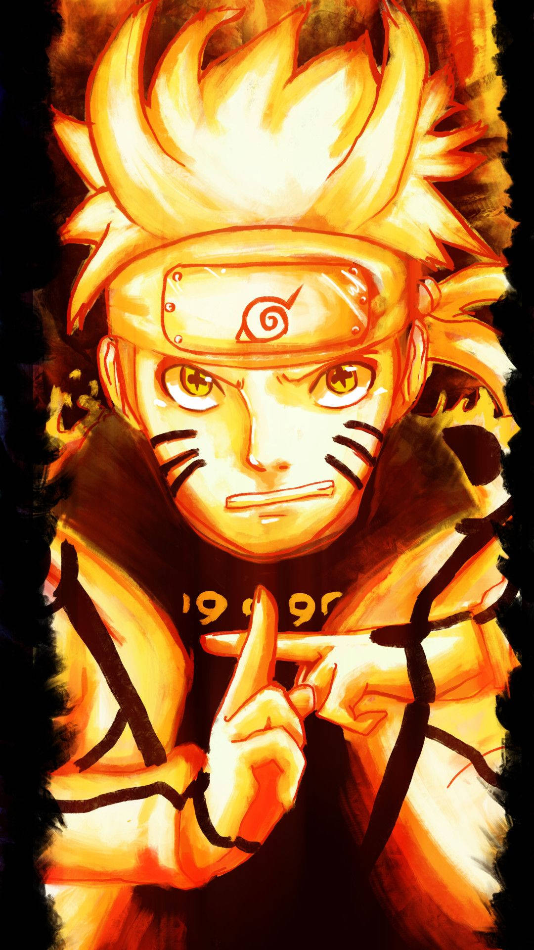 Naruto Shadow Clone Technique Iphone Background