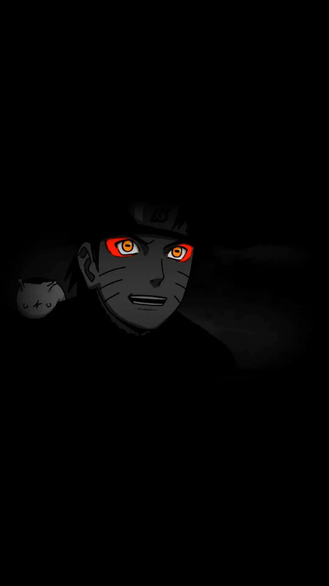 Naruto Sharingan Glow Dark Background Background