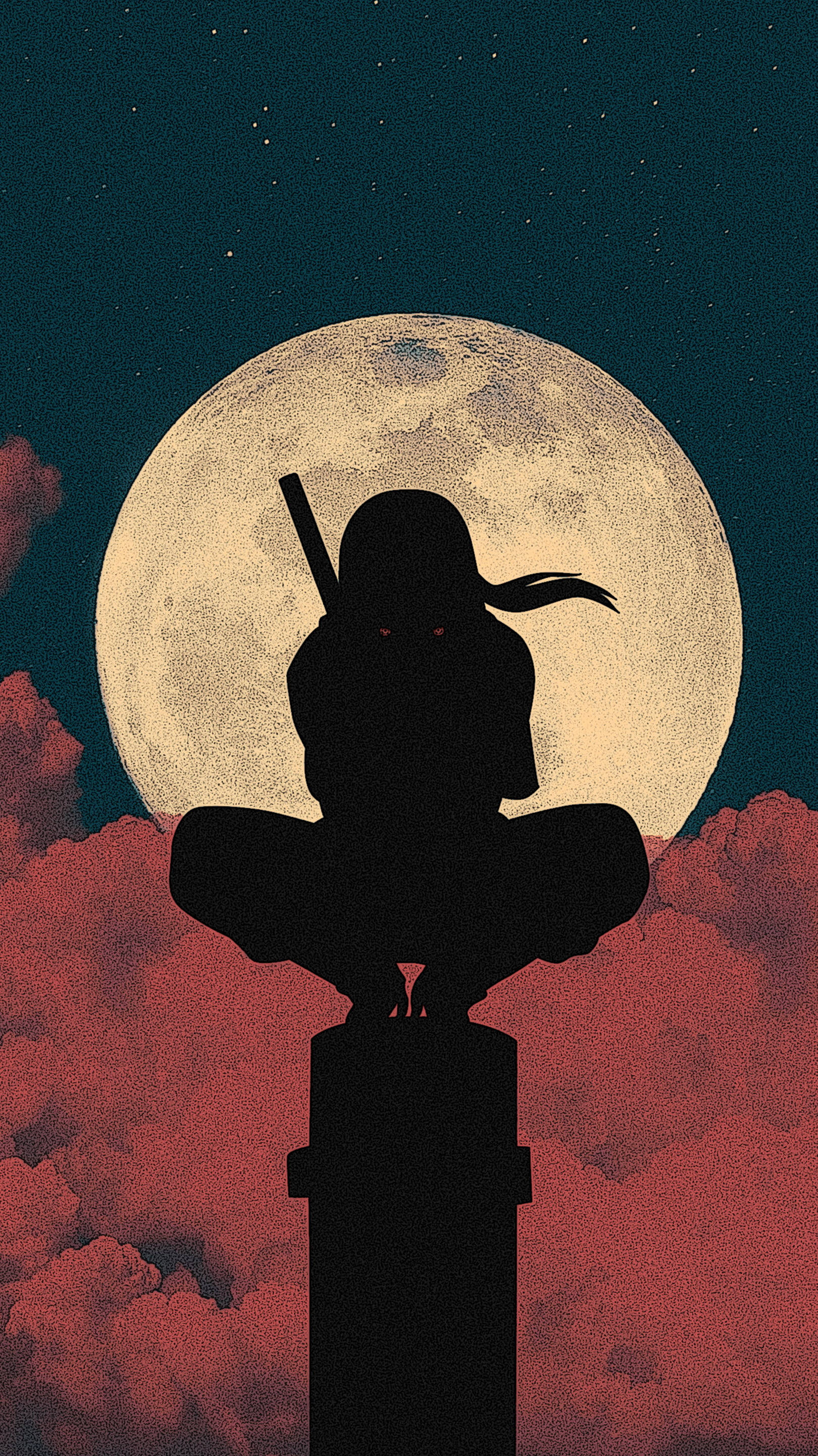 Naruto Shippudden Itachi Pfp Artistic Silhouette