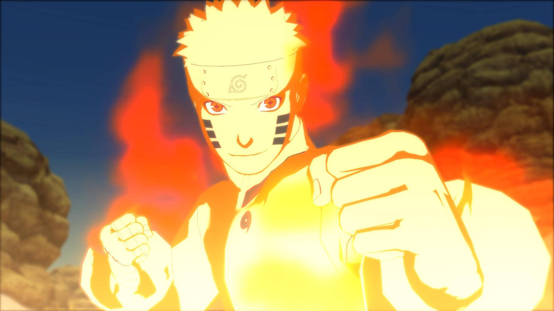 Naruto Shippuden 4k Naruto Fiery Fists Background