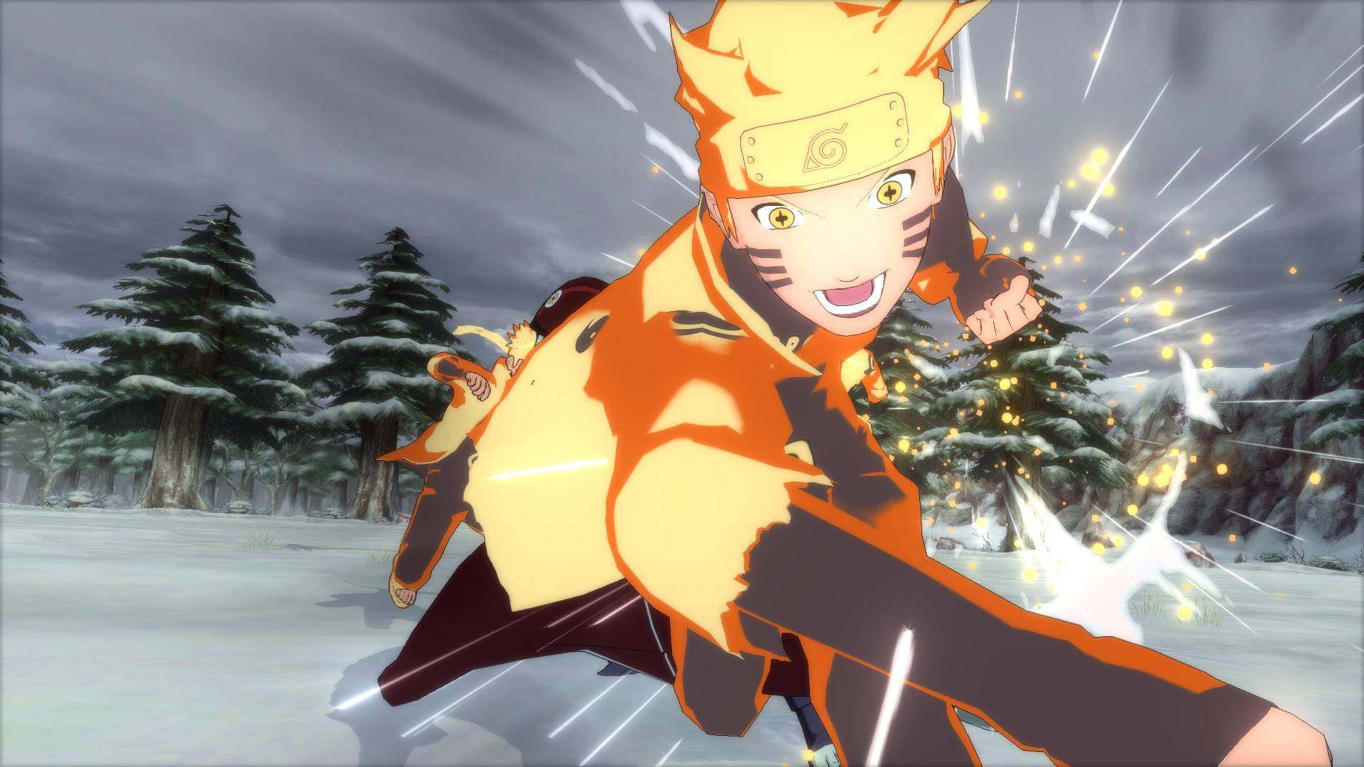Naruto Shippuden 4k Naruto Snow Punching Background