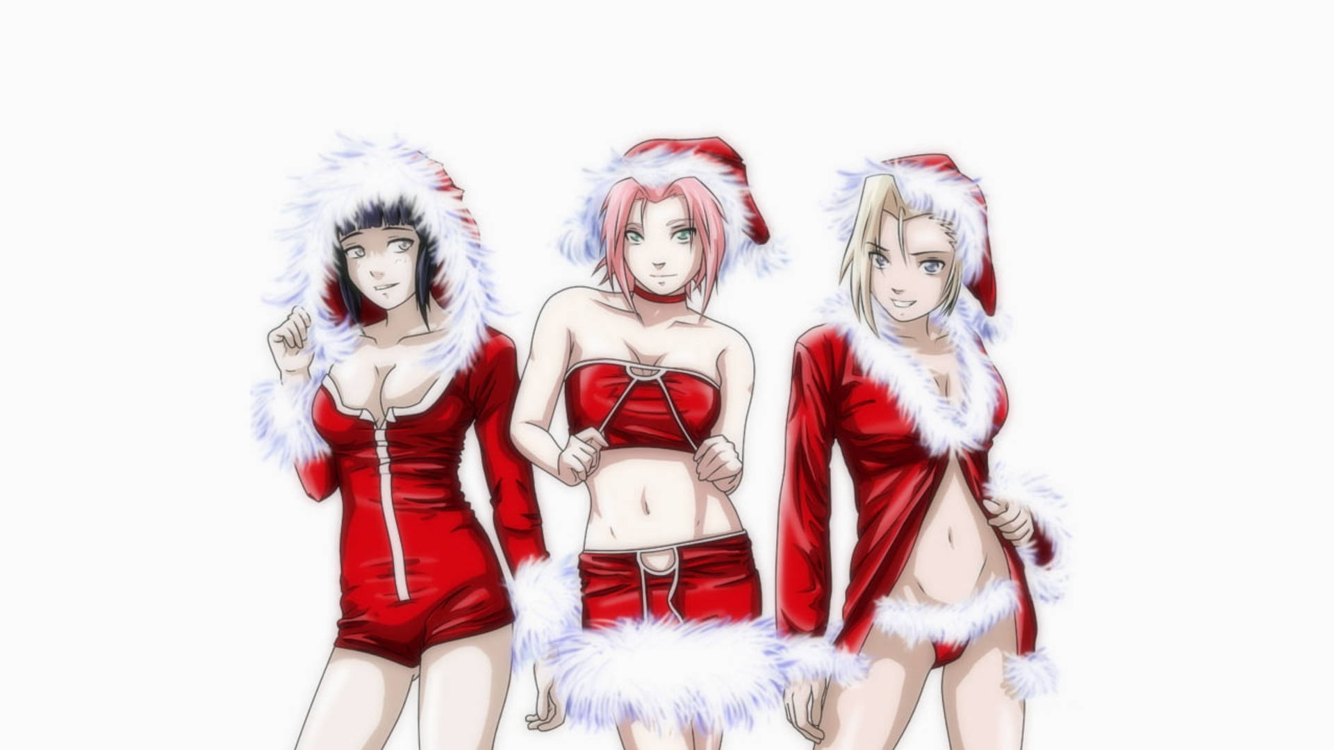 Naruto Shippuden Anime Christmas Background