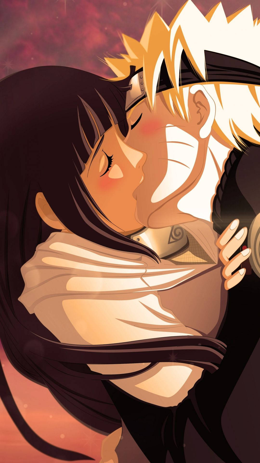 Naruto Shippuden Anime Couple Kiss