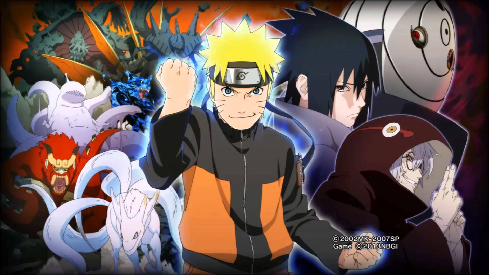 Naruto Shippuden Bijuu And Naruto's Allies Background