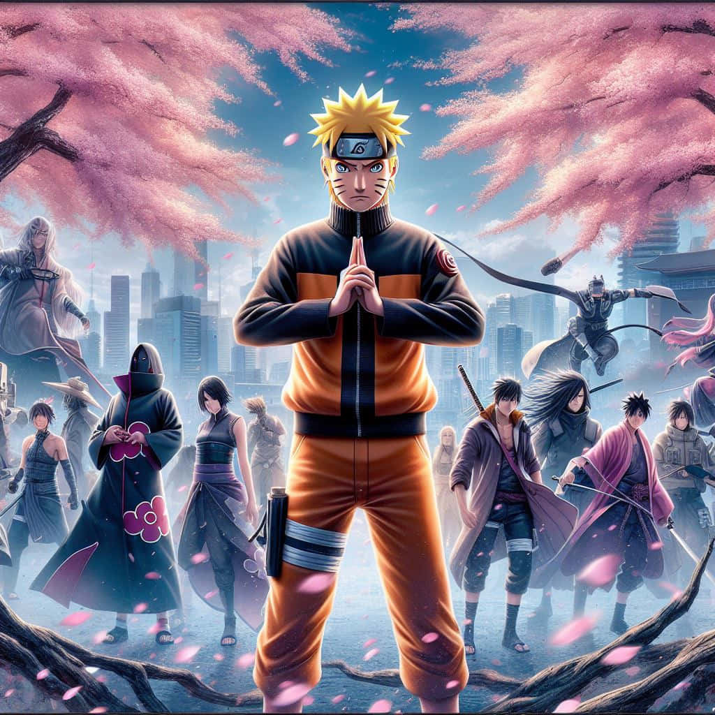 Naruto Shippuden Epic Gathering Background