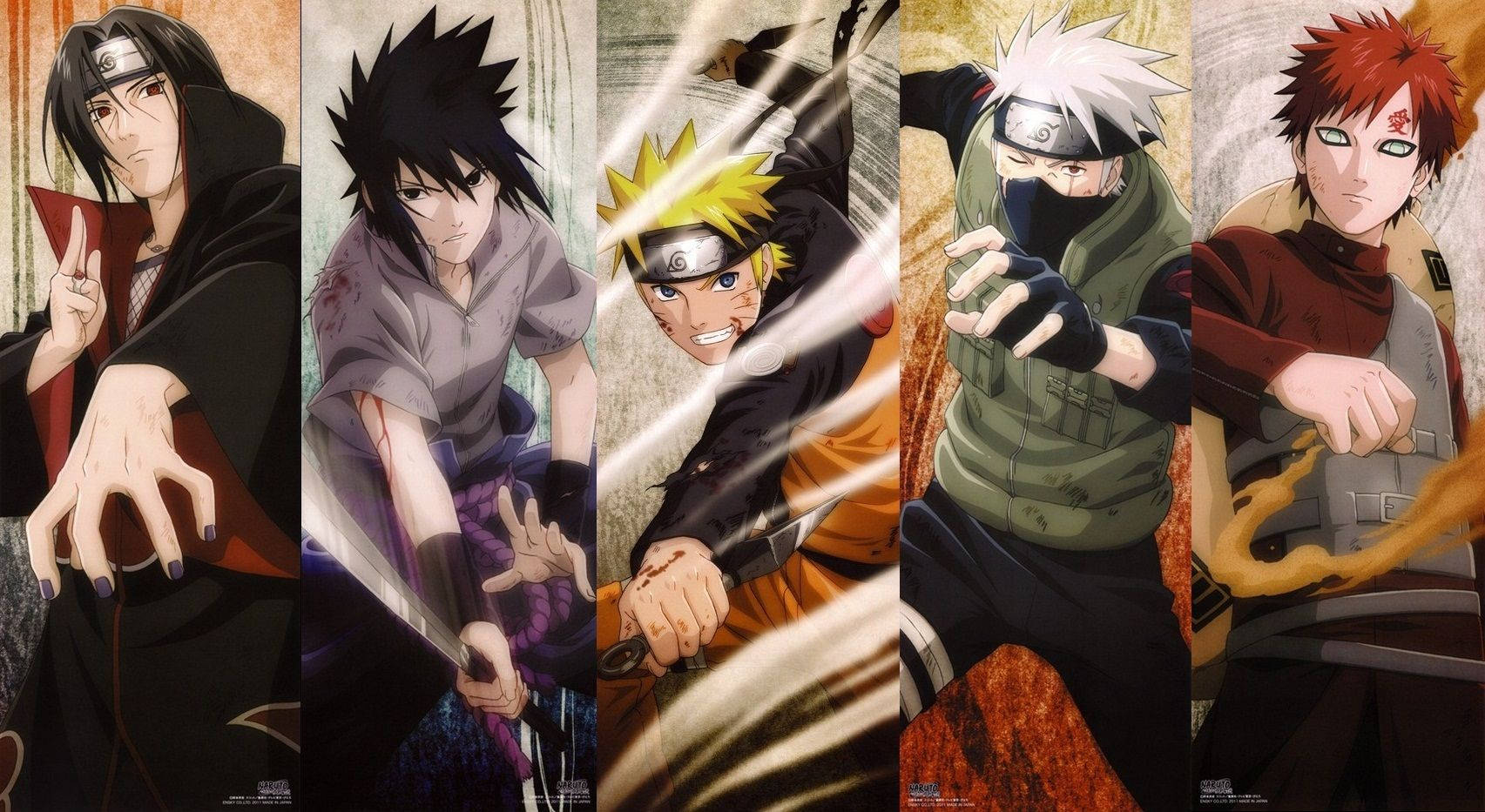 Naruto Shippuden Legendary Characters Background