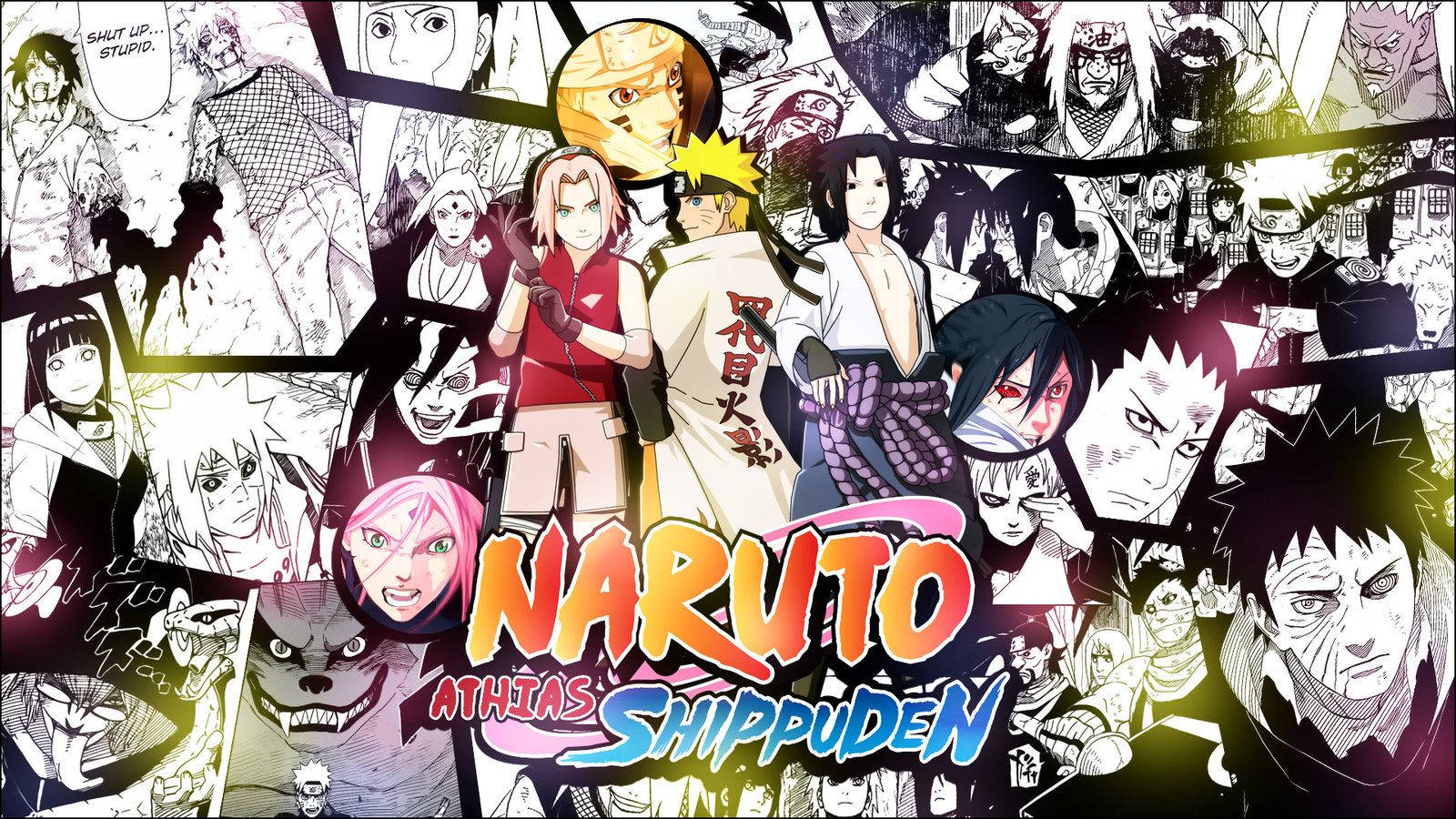 Naruto Shippuden Manga Version Background