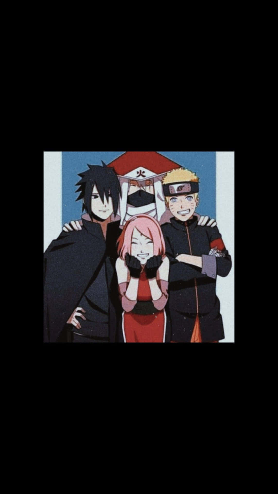 「naruto Shippuden」team 7 Reunited Background