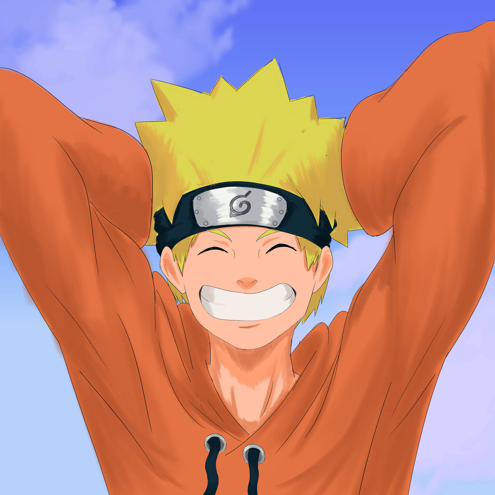 Naruto Smile Hoodie
