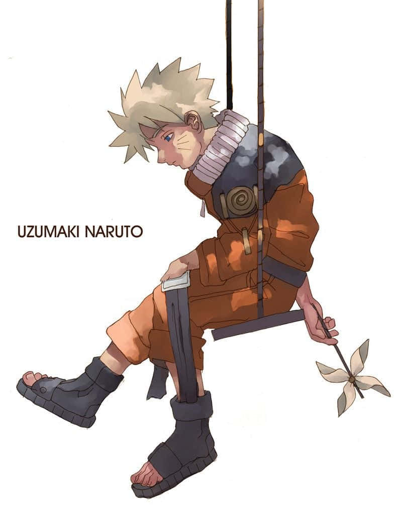 Naruto Swing White Background Background