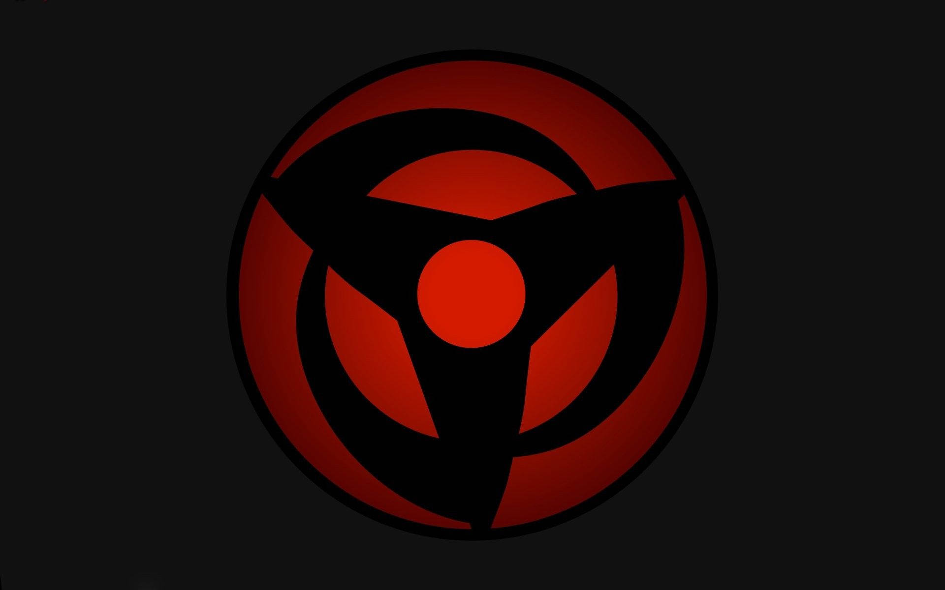 Naruto Symbol With Red Circle Background