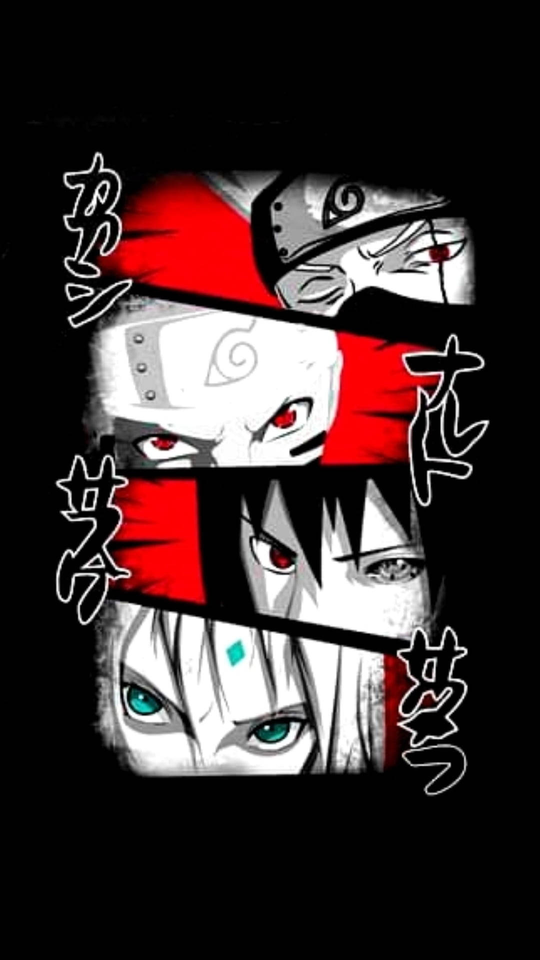 Naruto Team 7 Eyes Iphone