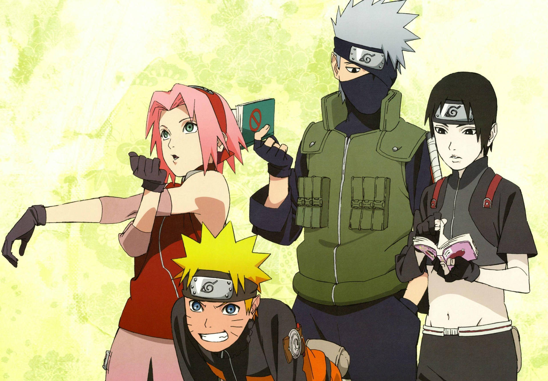Naruto Team 7 Members Background