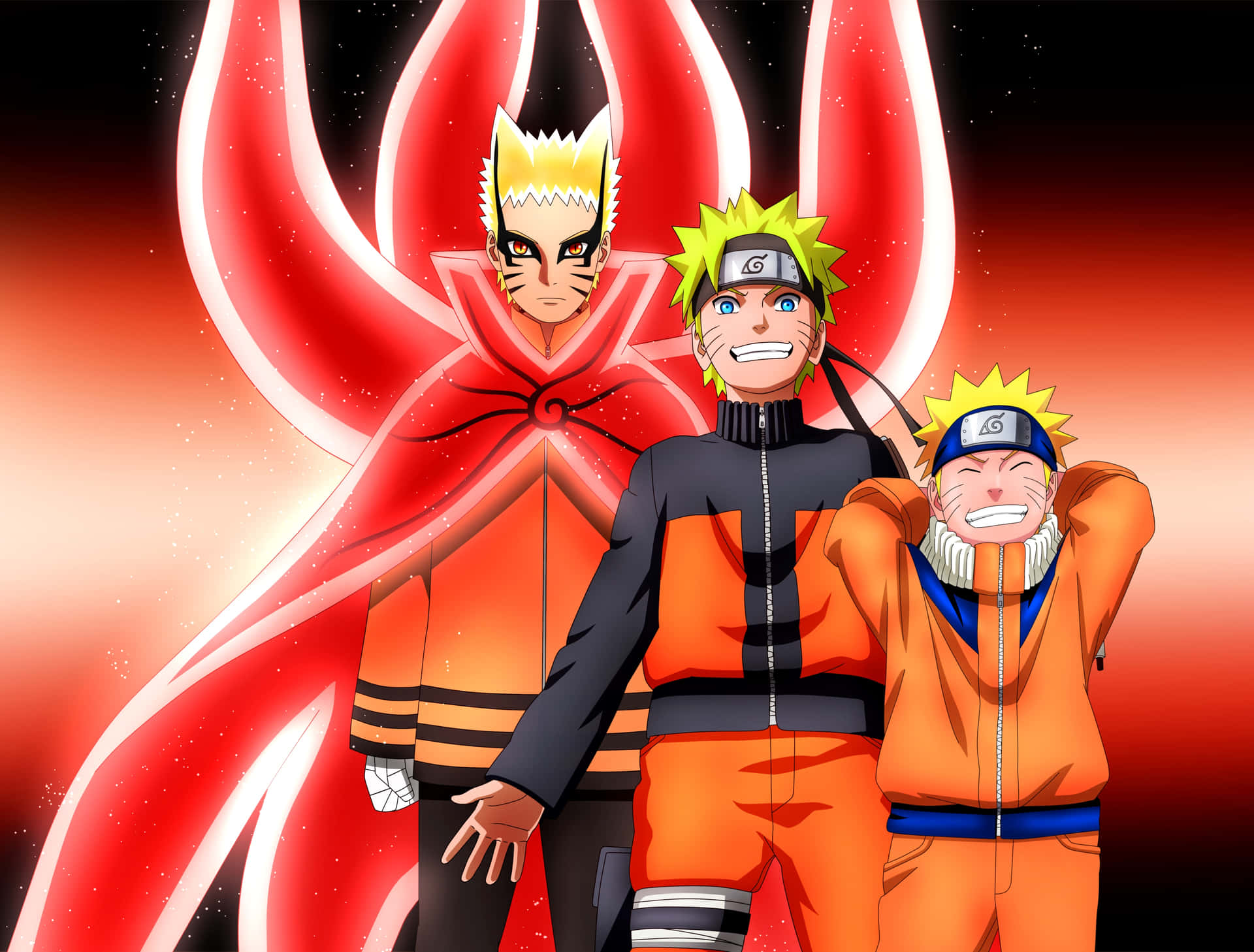Naruto Three Generations Art Background