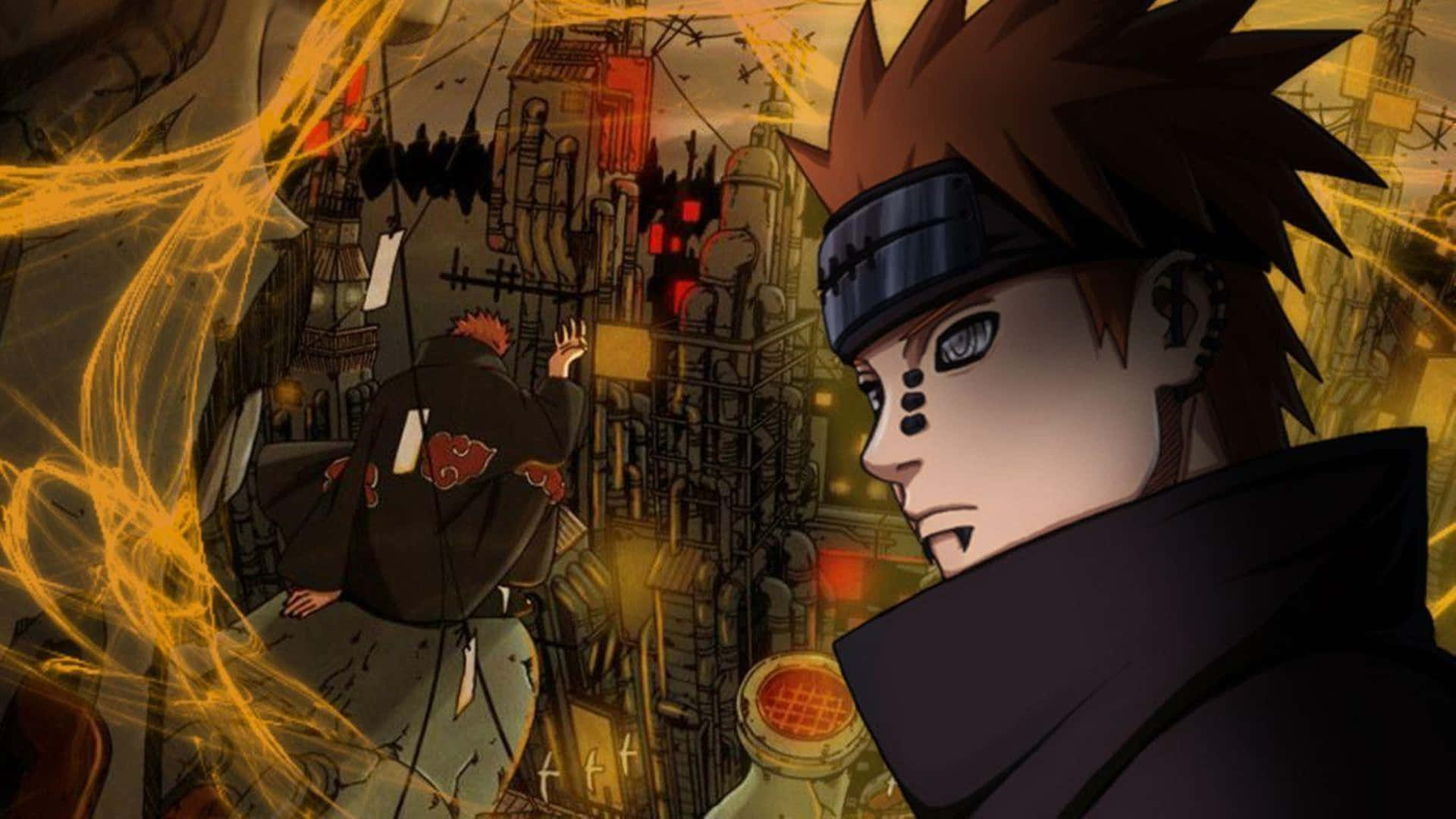 Naruto Unleashing The Power Of Pain Background