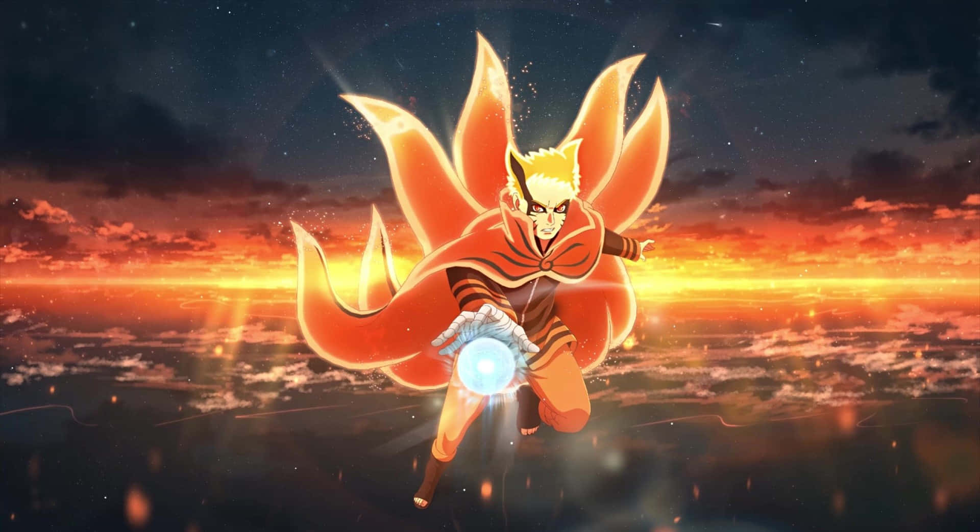 “naruto Unleashing The Power Of The Rasengan!” Background