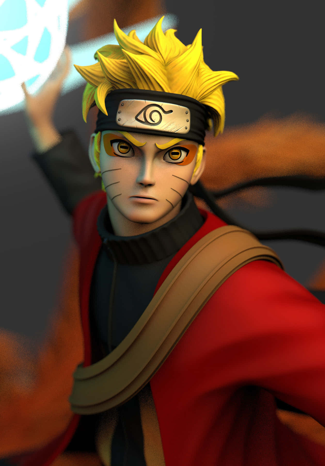 Naruto Uzumaki 4k 3d Background