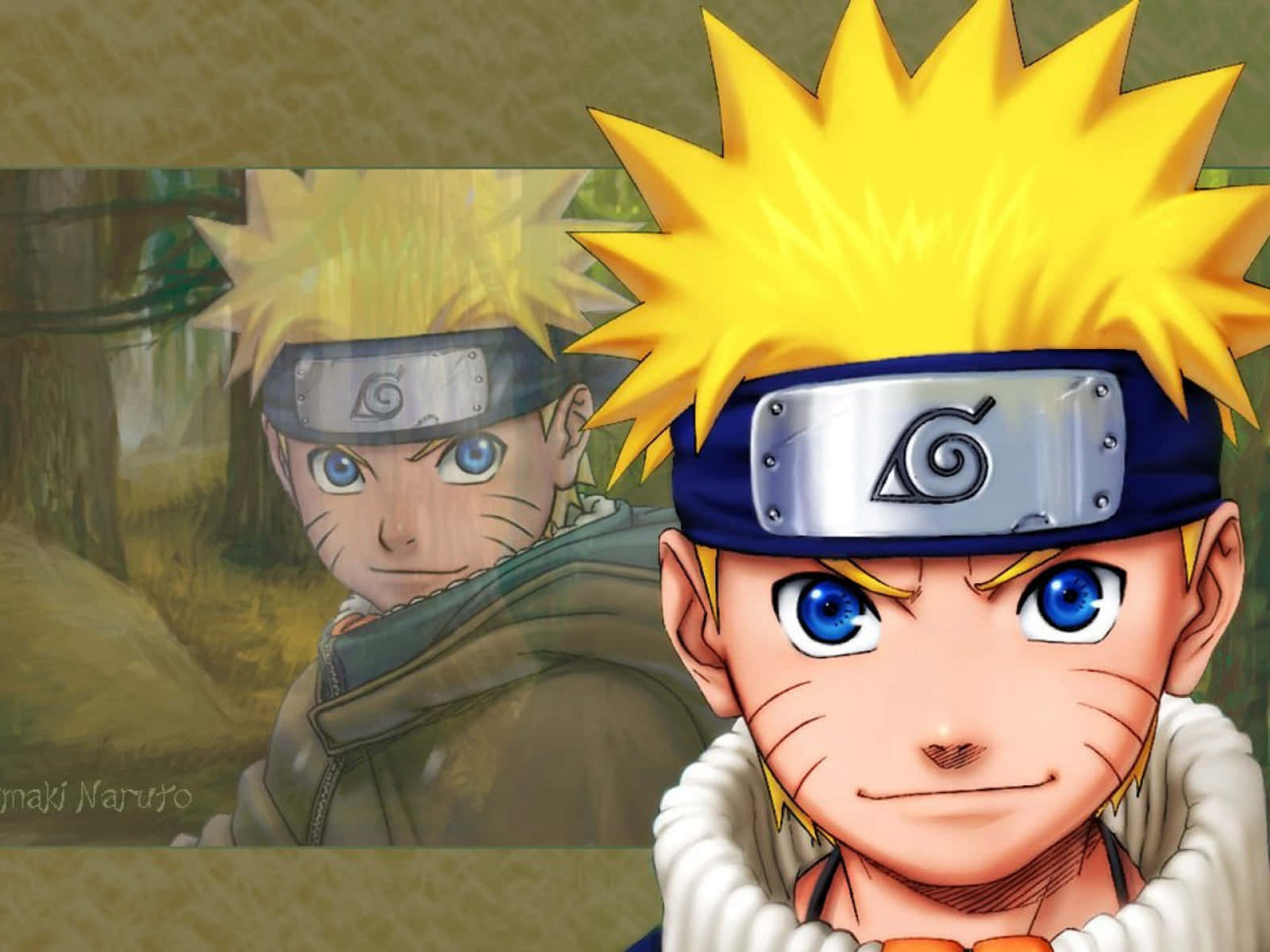 Naruto Uzumaki 4k Close-up Background