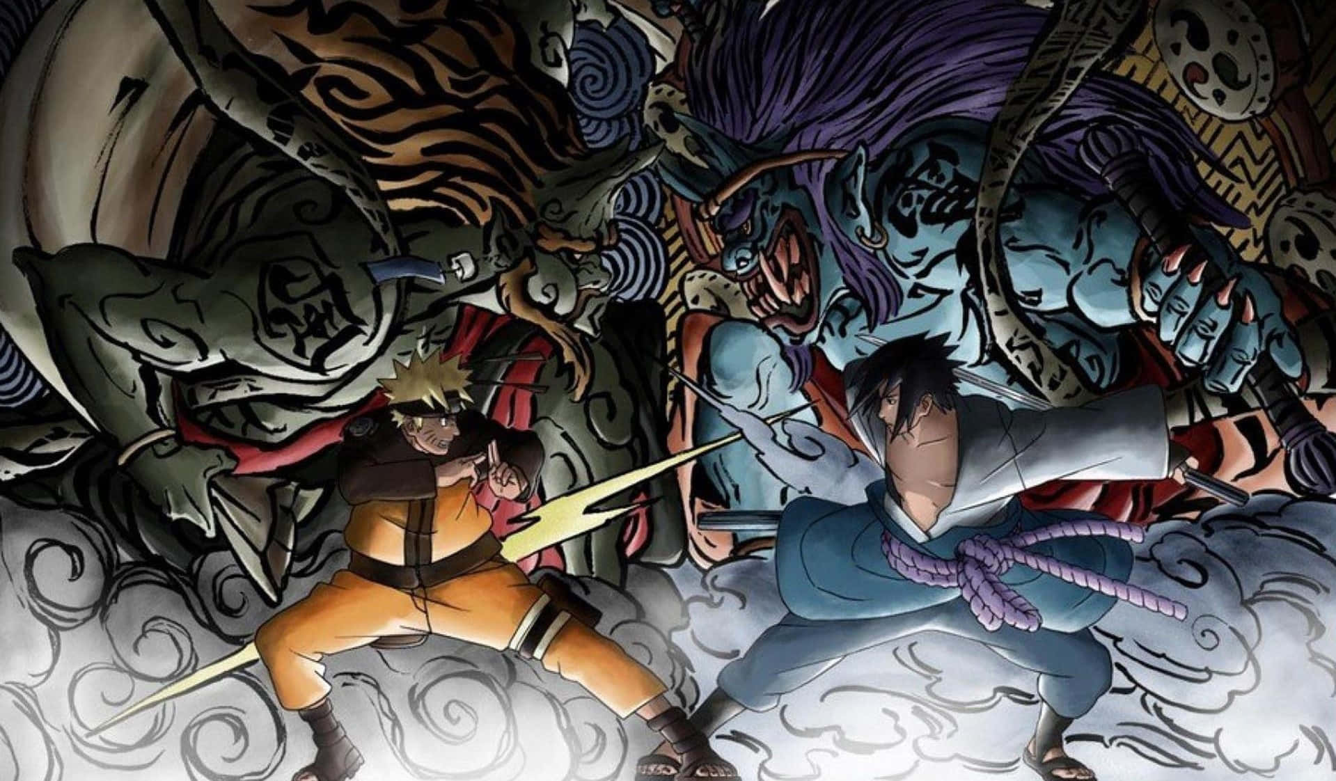 Naruto Uzumaki, A Teenage Ninja, Embarking On A Path Of Self-discovery And Heroism Background