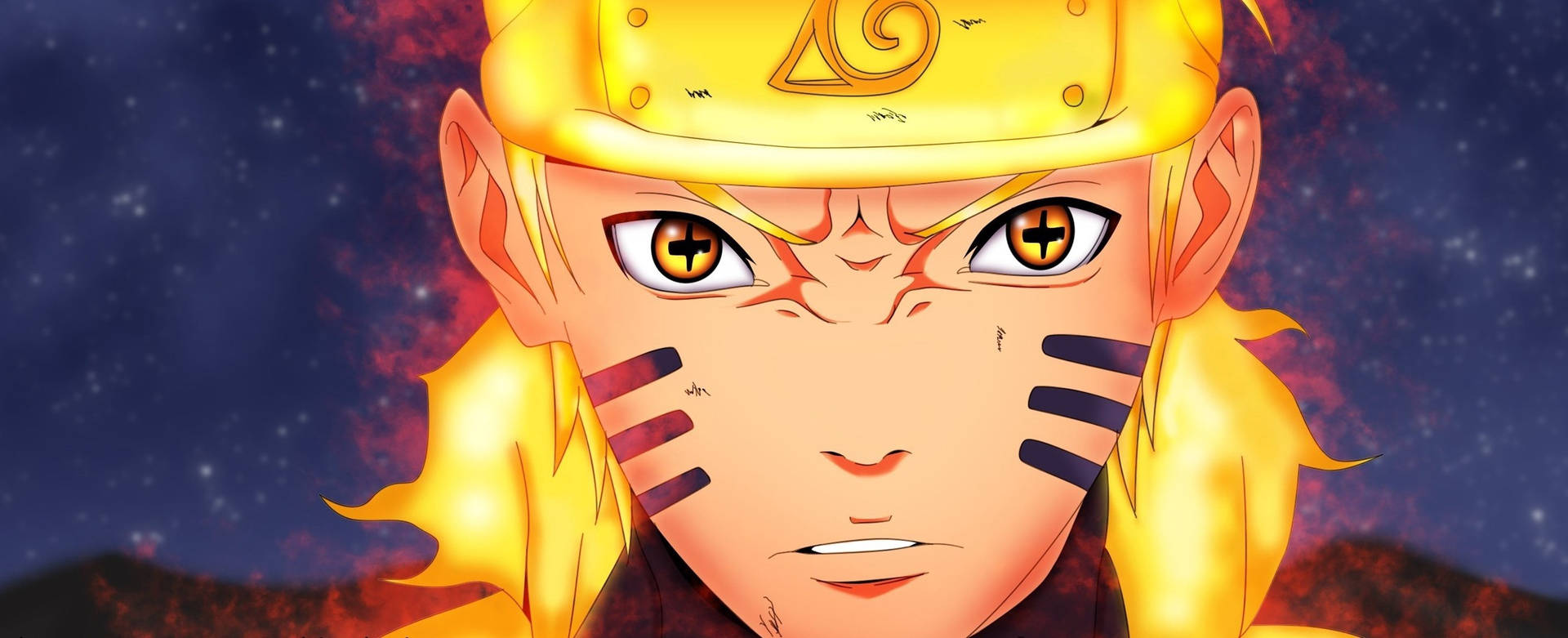 Naruto Uzumaki Bijuu Mode Background