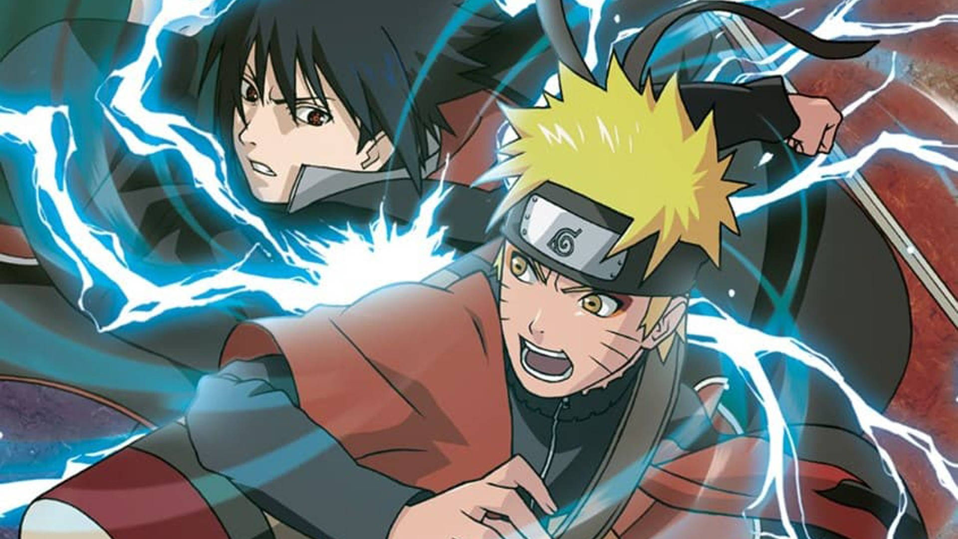 Naruto Uzumaki Fighting Sasuke Background