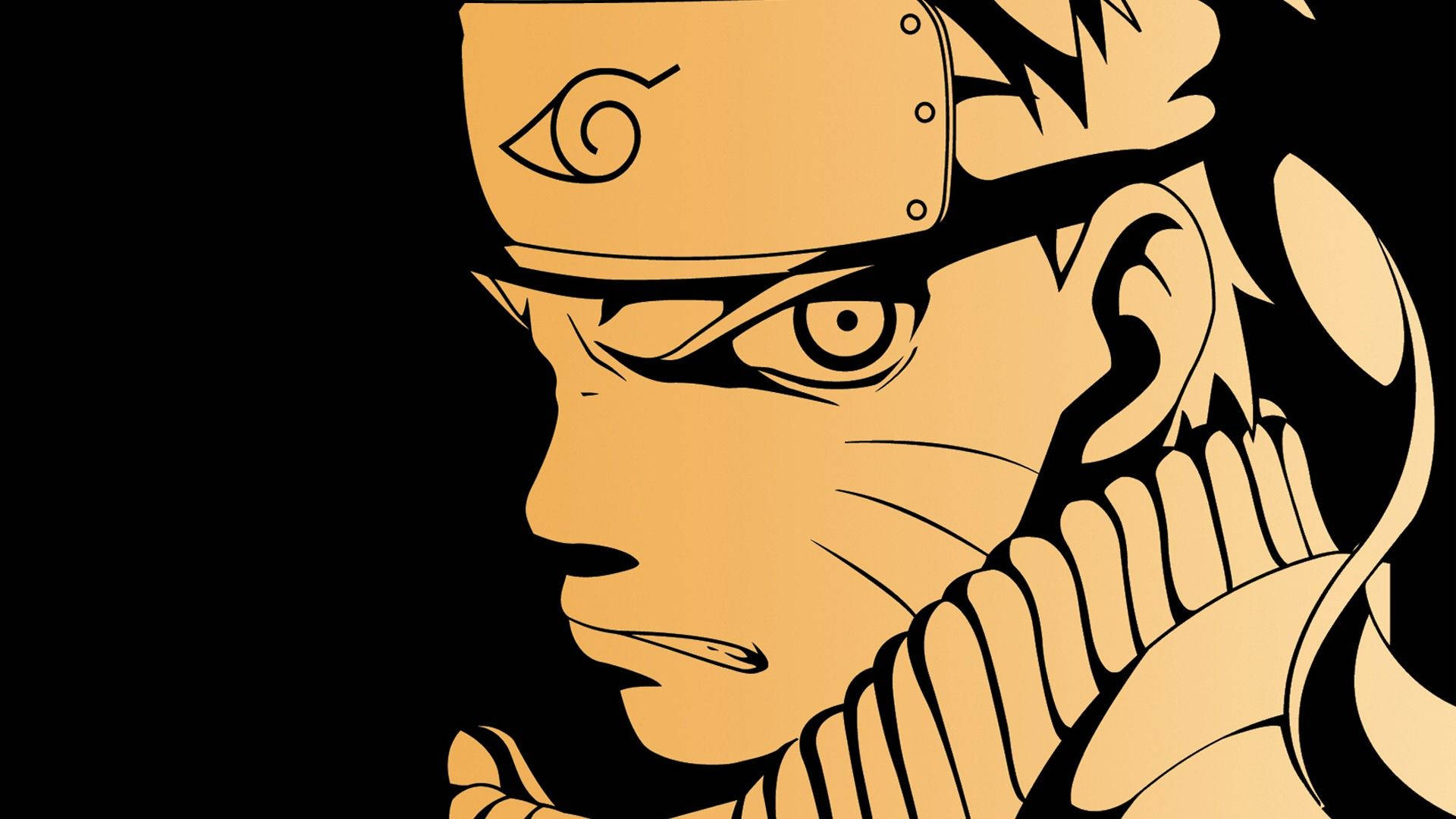 Naruto Uzumaki In Full Nine-tails Chakra Mode Background