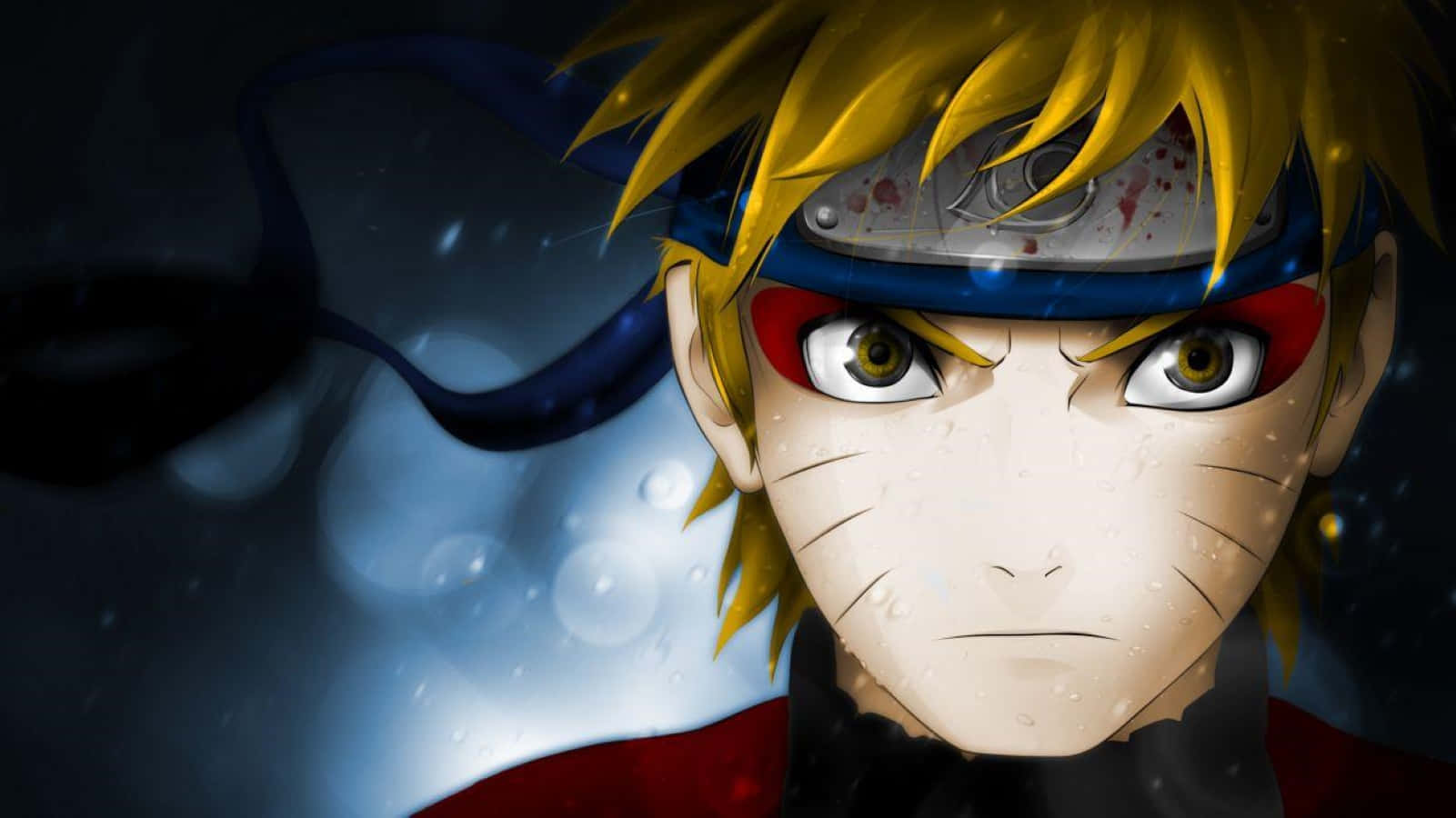 Naruto Uzumaki In Iconic Sage Mode Background